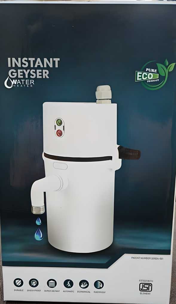 Instant Electric Water Geyser(Orange Colour Available)