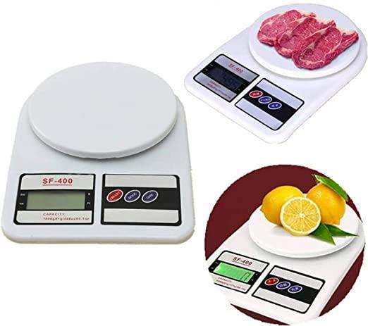 Electronic Digital 1Gram-10 Kg Weight Scale LCD , Kata, Weight Machine Weighing Scale, Fruits, Shop, Food, Vegetable, for Grocery (Adaptor Included)